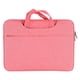 thumbnail image 2 of Bolsa para portátil de 15,6 pulgadas, elegante, ligera, resistente al agua, de tela Oxford, delgada, para viajes de negocios, hogar, color rosa, 2 of 14