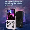 thumbnail image 5 of R36max Game Consoles, Hd Gaming Gift Set: 4.0 Inch Ips Screen + 18000+ Classic Games Portable Console White 64G, 5 of 8
