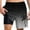 Black, variant on Mens Swim Trunks 9 Inch Gradient Board Shorts Men's Loose Swimming Trunks Liner Compression Summer Beach Men Swim Brief