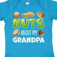 thumbnail image 4 of Inktastic Nuts About My Grandpa Peanut, Almond, Pistachio Boys or Girls Baby Bodysuit, 4 of 5