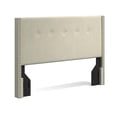 thumbnail image 6 of Glenwillow Home MCM Upholstered Headboard, Beige, Full/Queen, 6 of 6