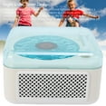 thumbnail image 4 of Wireless  Speaker, Small Record Player Night Light USB Rechargeable Desktop Wave Speaker for Bedroom Party, 4 of 7