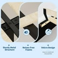 thumbnail image 5 of Twin daybed  with Removable Headboard,Corner Bed Frame with Bed Rails,Velvet Upholstered Sofa Bed,Wooden Slats Support,Upholstered Daybed for Bedroom, 5 of 7