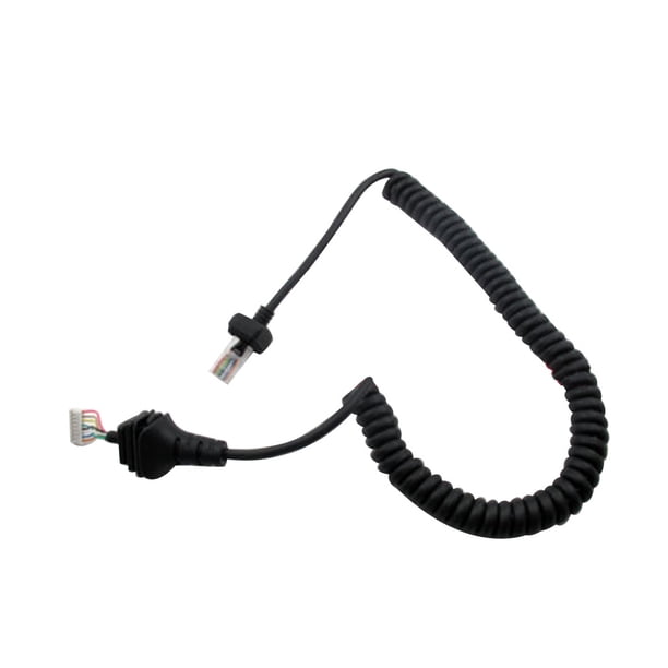 Reemplazo para HM-152 ICOM RADIO MICROFONO IC F121 / S IC F221 / S IC F221 IC F520 Mic Micrófono Cable Inevent EL0110-00