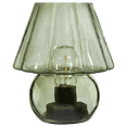 thumbnail image 1 of Bouclair Glass Mushroom Table Lamp, 1 of 3