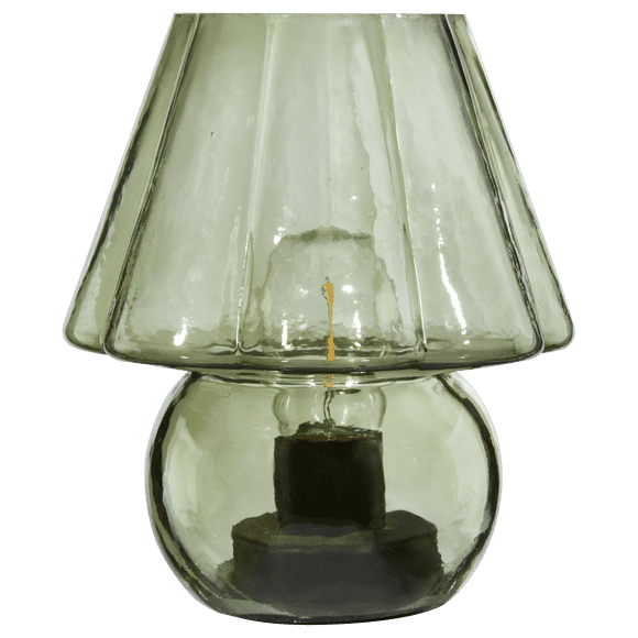 Bouclair Glass Mushroom Table Lamp