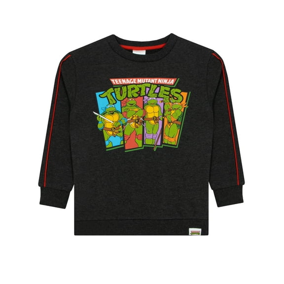 Teenage Mutan Ninja Turtles Sweatshirt Boys Grey Sizes 6-14
