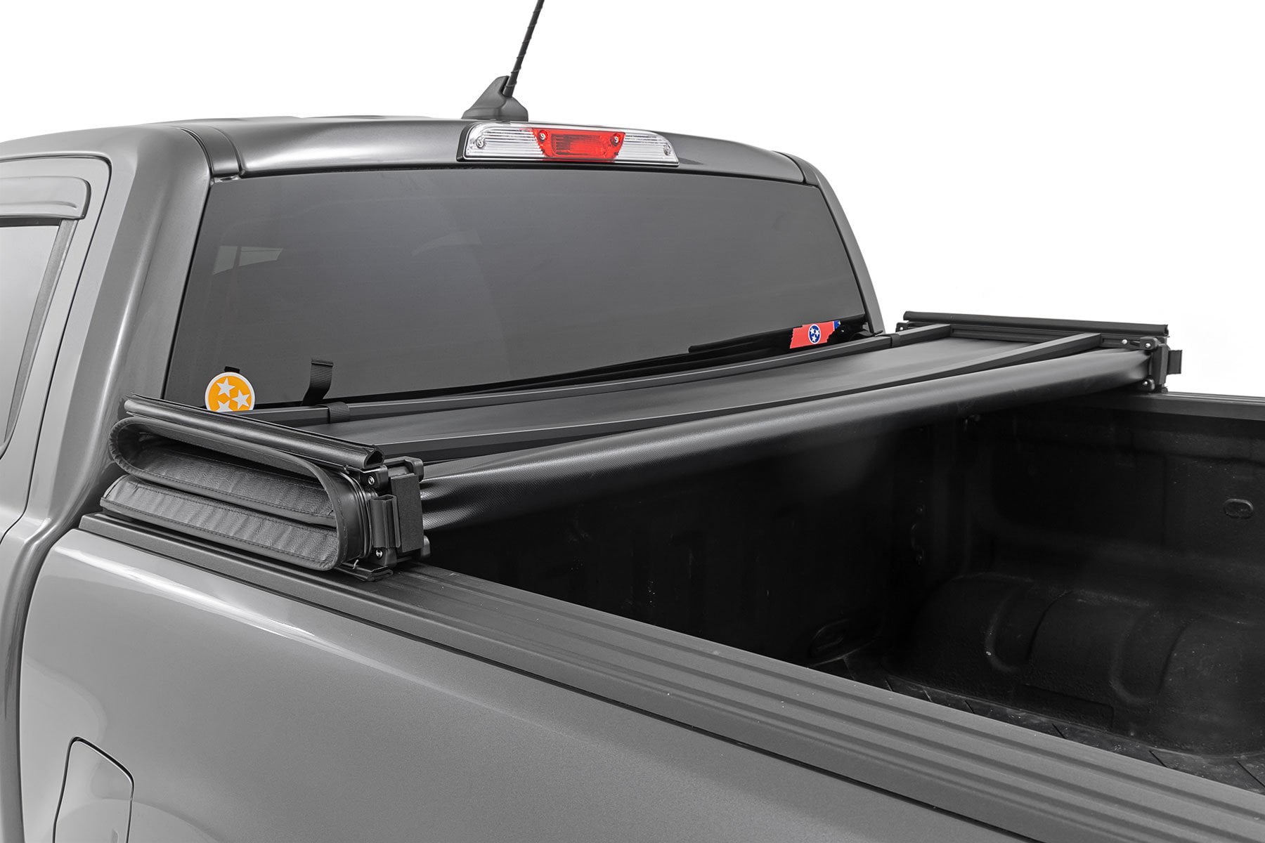 Rough Country Soft Tri-Fold Bed Cover for 2019-2023 Ford Ranger | 5' - 41219500A