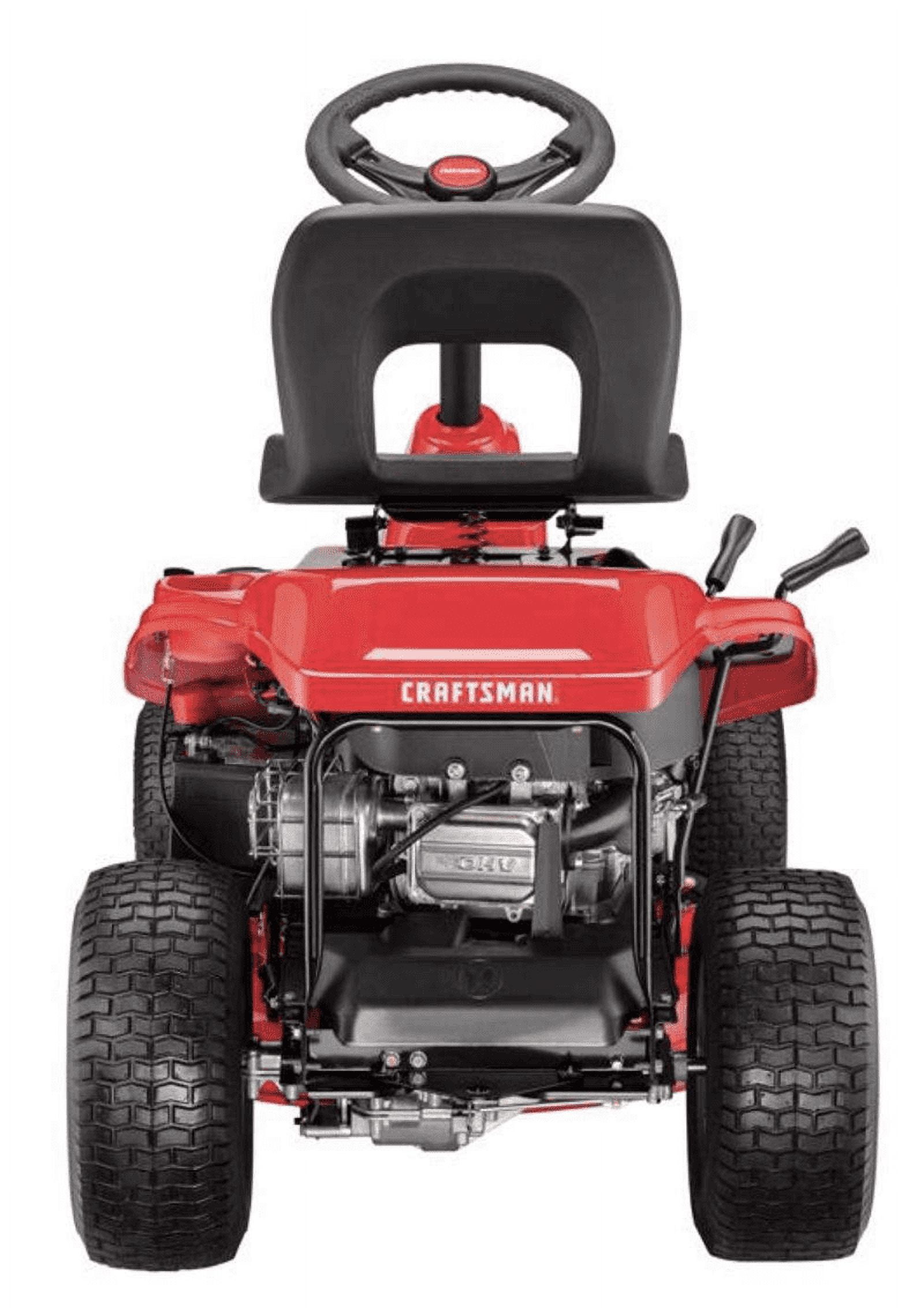 Open Box CRAFTSMAN R110 | 30-in Riding Lawn Mower | 10.5-HP Briggs and Stratton Engine | 344cc