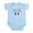 Sky Blue, variant on CafePress - So Cute French Infant Bodysuit - Baby Light Bodysuit, Size Newborn - 24 Months