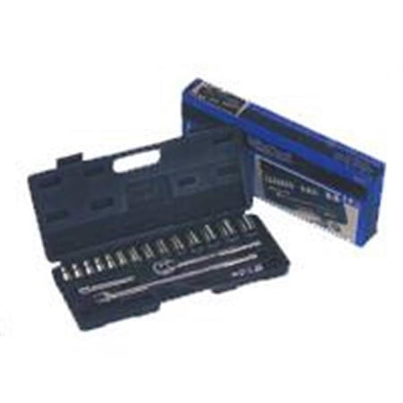 UPC: 0045734915558 | Vulcan TS1019-M Socket Set  Chrome Vanadium Steel  Chrome