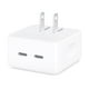 thumbnail image 1 of Adaptador de corriente Apple de 35 W con doble puerto USB-C compacto, 1 of 3