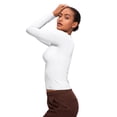 thumbnail image 3 of Remera CRZ YOGA Softembrace Cuello Redondo Ajustada Blanca M, 3 of 6