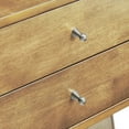 thumbnail image 3 of Weston Home Galton Rectangular 2-Drawer Wood Nightstand, Dark Blonde Birch Finish, 3 of 9