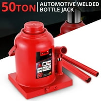 DNA Motoring 50 Ton (100,000 lb) Low Profile Heavy Duty Hydraulic Bottle Jack Auto Truck RV