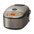 thumbnail image 1 of Zojirushi np-hcc10 X H inducción sistema de calefacción cocina de arroz y calentador, gris oscuro inoxidable (Stainless Dark Gray), 1 l, 1, 1 of 3