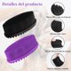 thumbnail image 3 of 2 pcs Cepillo de Baño de Silicona, Cepillo Corporal de Silicona, Utilizado para Bañarse, Durable y Fácil de Limpiar, Masajes y Exfoliación de la Piel, Negro+Morado, 3 of 4