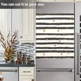thumbnail image 3 of Yayeee Magnetic Dishwasher Cover for The Front Decoration Home Kitchen Machine Sticker Protector, Black Stripes, 3 of 6