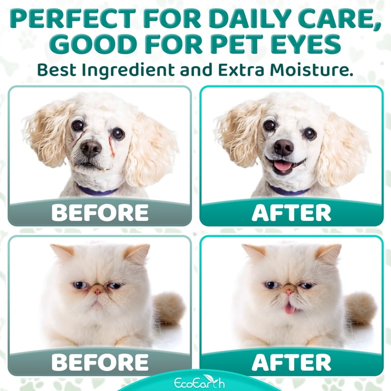 EcoEarth Pet Eye Wipes, 300 Count Pre-Soaked Pads photo 6