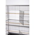 thumbnail image 3 of Prevue Pet Large Wrought Iron Flight Cage, Black, 3 of 8