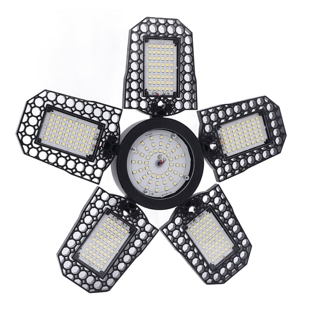 Luz Ultrabrillante De La Tienda Del 6000K LED De La Iluminación Del Garaje Del LED 2994 Con 6 Los Paneles Ajustables Para Las Luces De Techo Del Taller