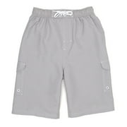 No Boundaries - Boy's Surfer-Length Cargo Swim Trunks