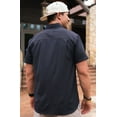 thumbnail image 3 of Burlebo Men's Performance Short Sleeve Button Up Shirt, 3 of 3