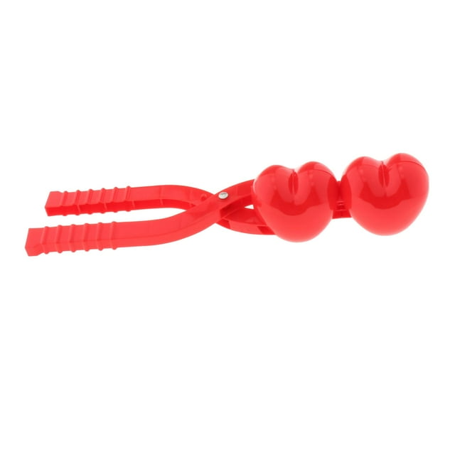 Juguetes para hacer bolas de nieve, muñeco de nieve/corazones pequeños para niños, bolas de nieve para exteriores en invierno Corazón