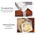 thumbnail image 4 of Juego de 24 tarros de almacenamiento con tapas de acero inoxidable tarros de especias latas de vidrio de almacenamiento, 4 of 5
