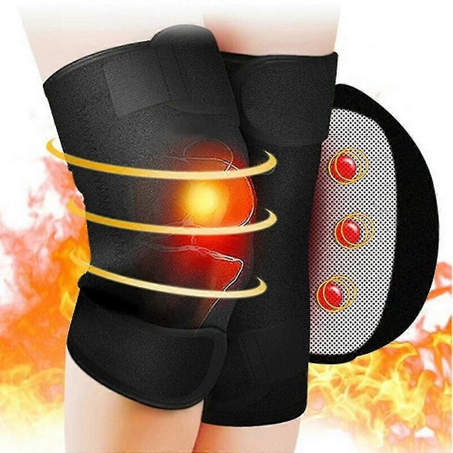 Vibration Knee Massager With Heat, Adjustable Size Knee Massager For Knee Injury Spasm Joint Pain Relief Knee