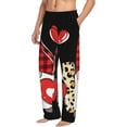 thumbnail image 2 of Yiaed Love Gnomes Print Men's Lounge Pants, Loose PJ Bottoms, Long Pajama Pants for Men-X-Large, 2 of 5