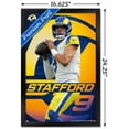 thumbnail image 3 of NFL Los Angeles Rams - Matthew Stafford 21 Wall Poster, 14.725" x 22.375", Framed, 3 of 3