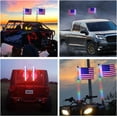 thumbnail image 6 of Nilight Spiral RGB LED Whip Light for Offroad Truck UTV ATV Dune Buggy RZR Polaris 2FT 2Pcs, 6 of 7