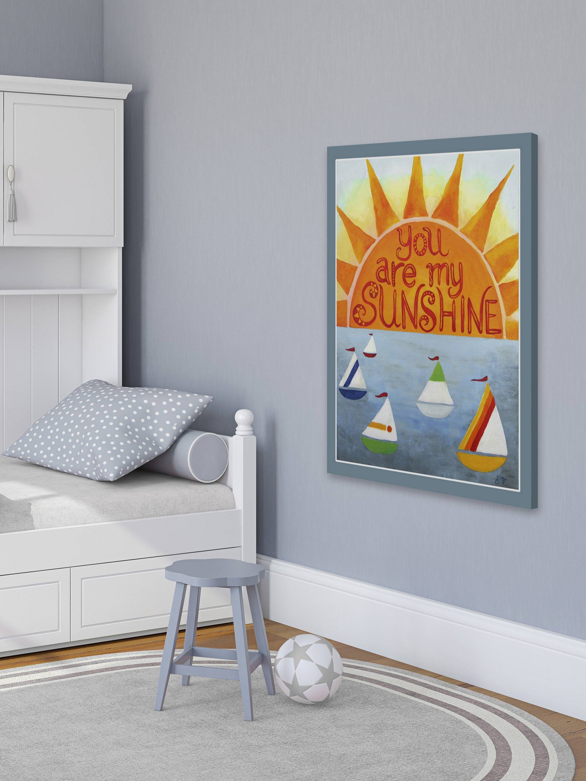 Marmont Hill Sunshine Sailboats II by Nicola Joyner Canvas Wall Art