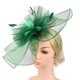 thumbnail image 2 of Fascinator Hat Flower Feather Mesh Kentucky Derby Tea Party Hairband para mujeres, kaili Sencillez, 2 of 3