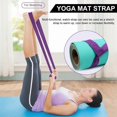 thumbnail image 2 of Adjustable Yoga Mat Shoulder Carry Strap for Storage and Fitness Model G985, 2 of 9