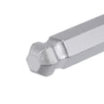 thumbnail image 4 of Unique Bargains 1/4' Ball End Hex Key Wrench, L Shaped Long Arm CR-V Repairing Tool, SAE Sizes, 4 of 5