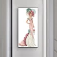 thumbnail image 2 of Cuadros Decorativos Pintura de diamante Noble Lady 5D completo redondo resina Rhinestone arte cuadro DIY conjunto, 2 of 9