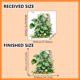 thumbnail image 2 of Vinilos decorativos de plantas tropicales | Pegatinas de vinilo autoadhesivas | Decoración para dormitorio, 2 of 5
