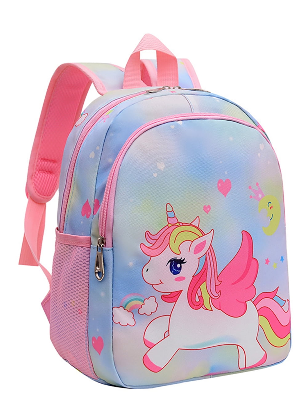 WIBACKER 12 Inch Toddler Backpacks for Preschool Kindergarten Girls