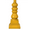 Yellow, variant on Conrad 18.5" Distressed Brown Resin Table Lamp