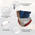 thumbnail image 6 of Winter Neck Warmer United-States Russian Flag Warm Neck Gaiter Face Scarf For Men Women Skiing Cycling, 6 of 7