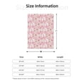 thumbnail image 5 of Gaeub with red Easter eggs Print Flannel Throw Blanket, Home Fleece Throw Blanket for Couch or Bed,Decorative Blankets,Lightweight Fuzzy Flannel Blanket-40"x30", 5 of 6