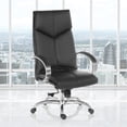 thumbnail image 2 of High Back Black Executive Leather Office Chair, 2 of 10