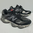 thumbnail image 1 of New Balance 9060 Shoes Men 6.5 D Wide Gray Black Suede Low Lace Up Sneaker, 1 of 5