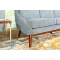 thumbnail image 4 of Office Star Products Davenport Sofa in Navy Fabric with Coffee Legs K/D, 4 of 7
