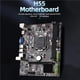 thumbnail image 2 of Placa Base De Computadora H55 M-Atx Con Graphy Ddr3 Ram 8G Usb 2.0 Sata 2.0 Integrado Soporte De Placa Base Para Intel Lga1156 I3 / I5 Series Cpu Moyic EL012109-00, 2 of 6