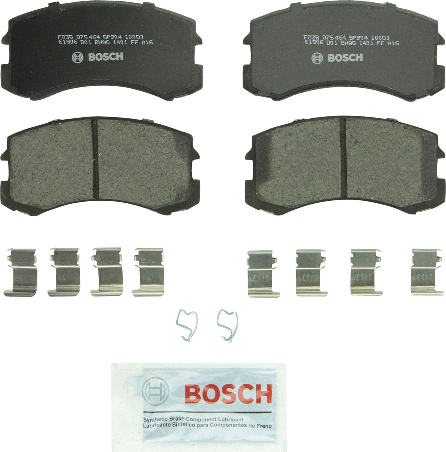 Bosch BP904 QuietCast Premium Disc Brake Pad Set