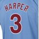 thumbnail image 5 of Camisetas de béisbol de la famosa marca de Filadelfia con bordados para hombres, mujeres y jóvenes personalizados #3 HARPER #5 STOTT #7 TURNER #45 WHEELER, 5 of 5