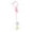Pink With Bell, variant on Cat Kitten Toy Spring Fuzzy Balls Rope Funny Bluish